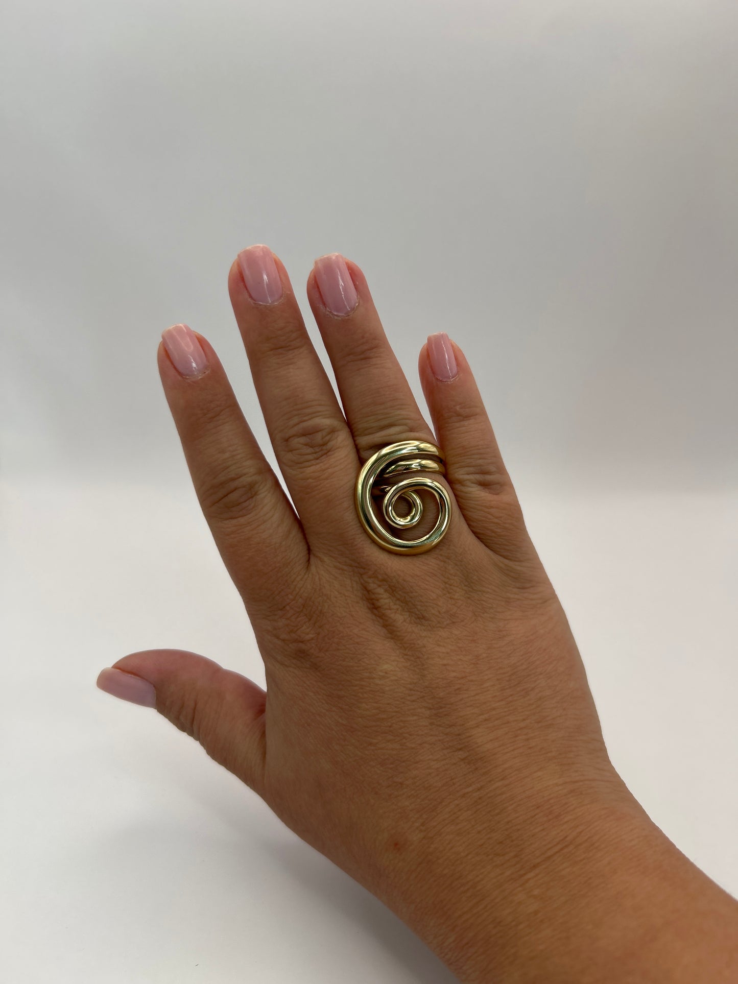 Anillo caracol 10 k