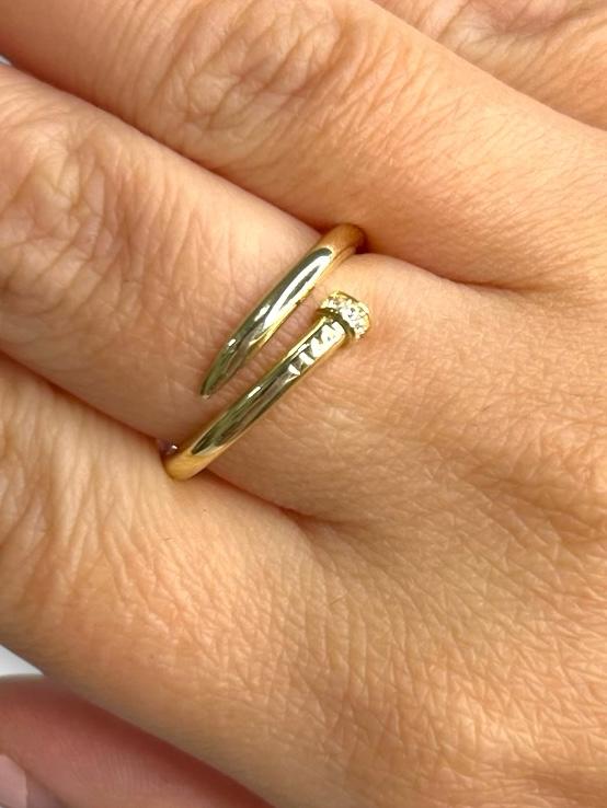 Anillo clavo 10k