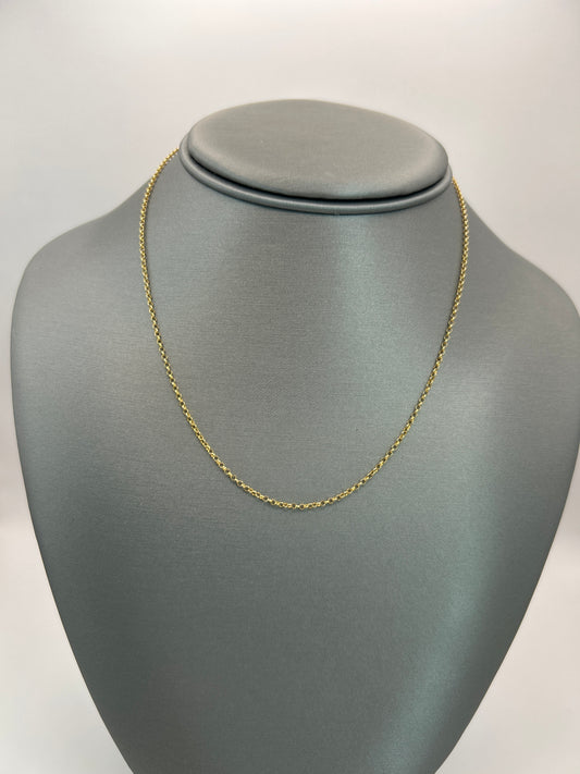 Cadena rolo 14 k
