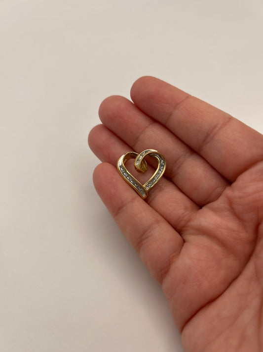 Dije corazón 10 k