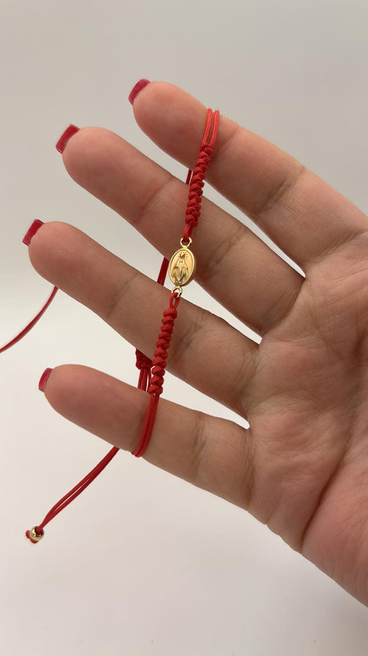 Pulso hilo rojo 14 k