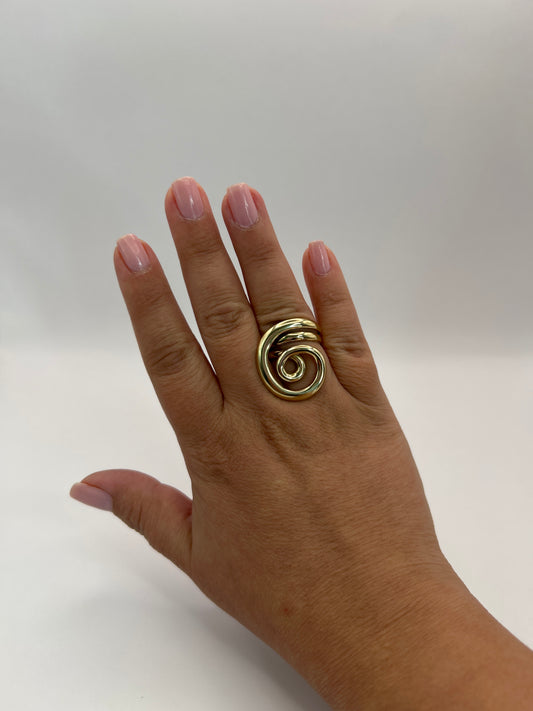 Anillo caracol 10 k