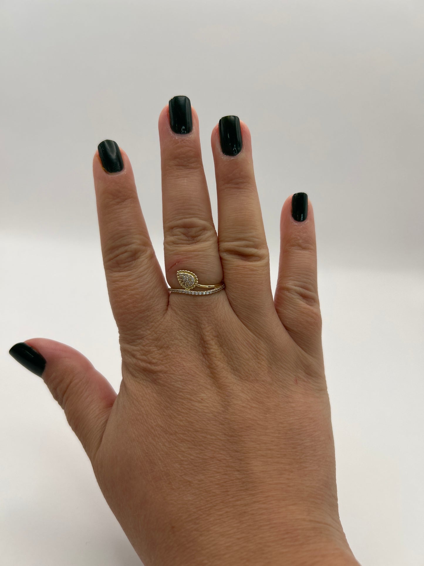 Anillo tulipán 10 k