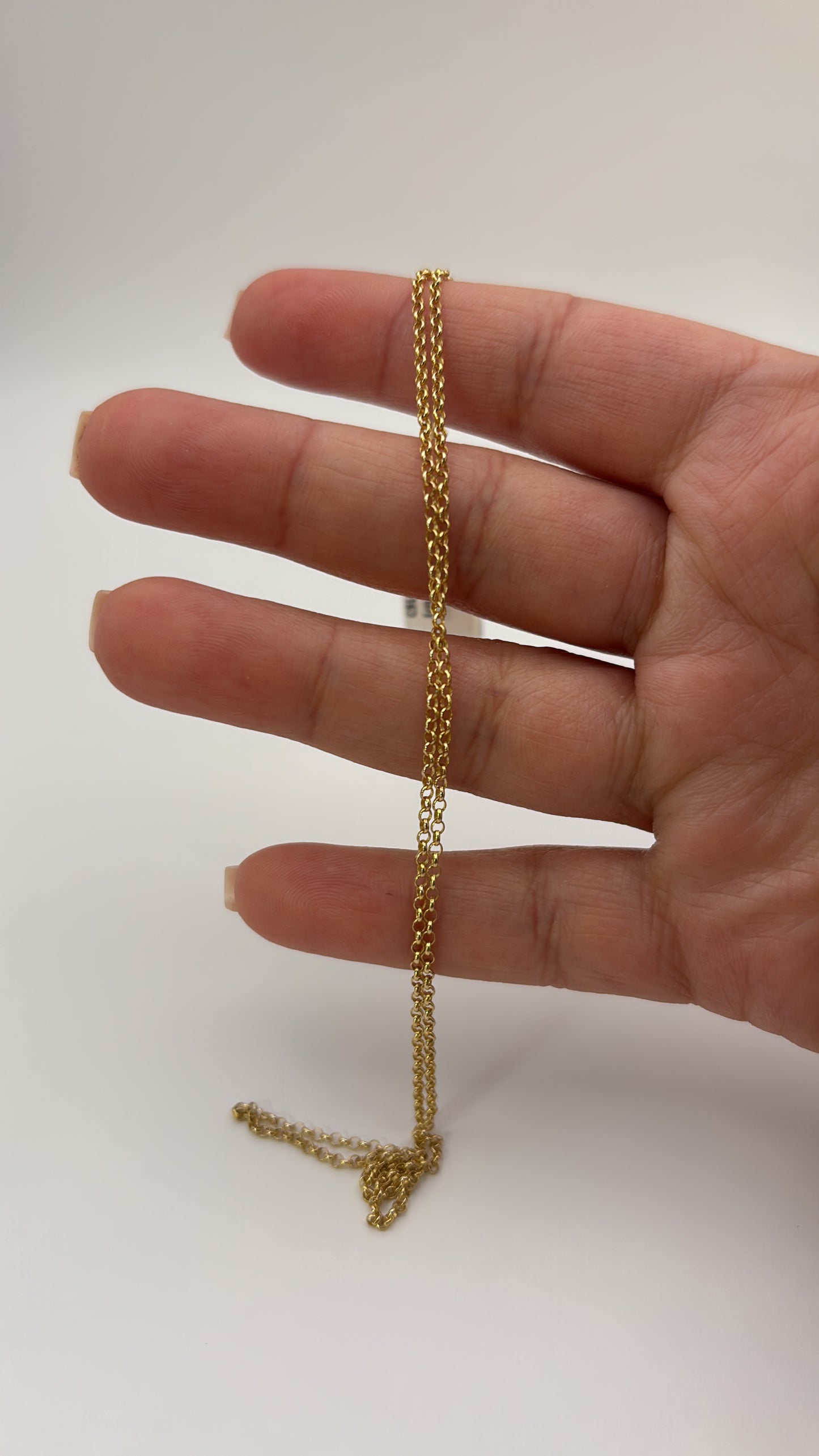 Cadena rolo 14 k 16”